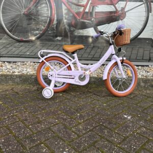 Volare Ashley Kinderfiets - Meisjes - 16 inch - Creme
